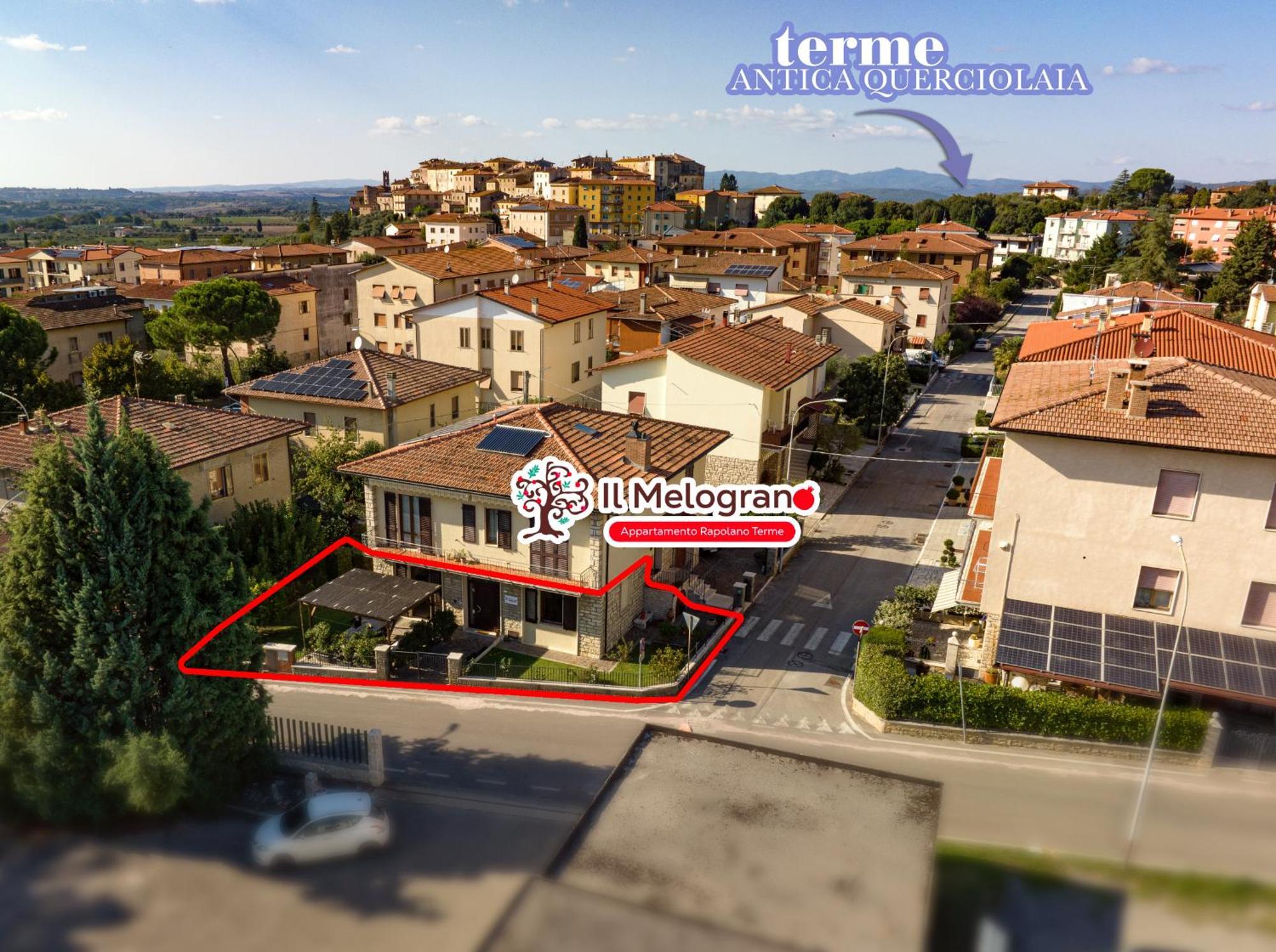 Appartamento Il Melograno Раполано-Терме Экстерьер фото