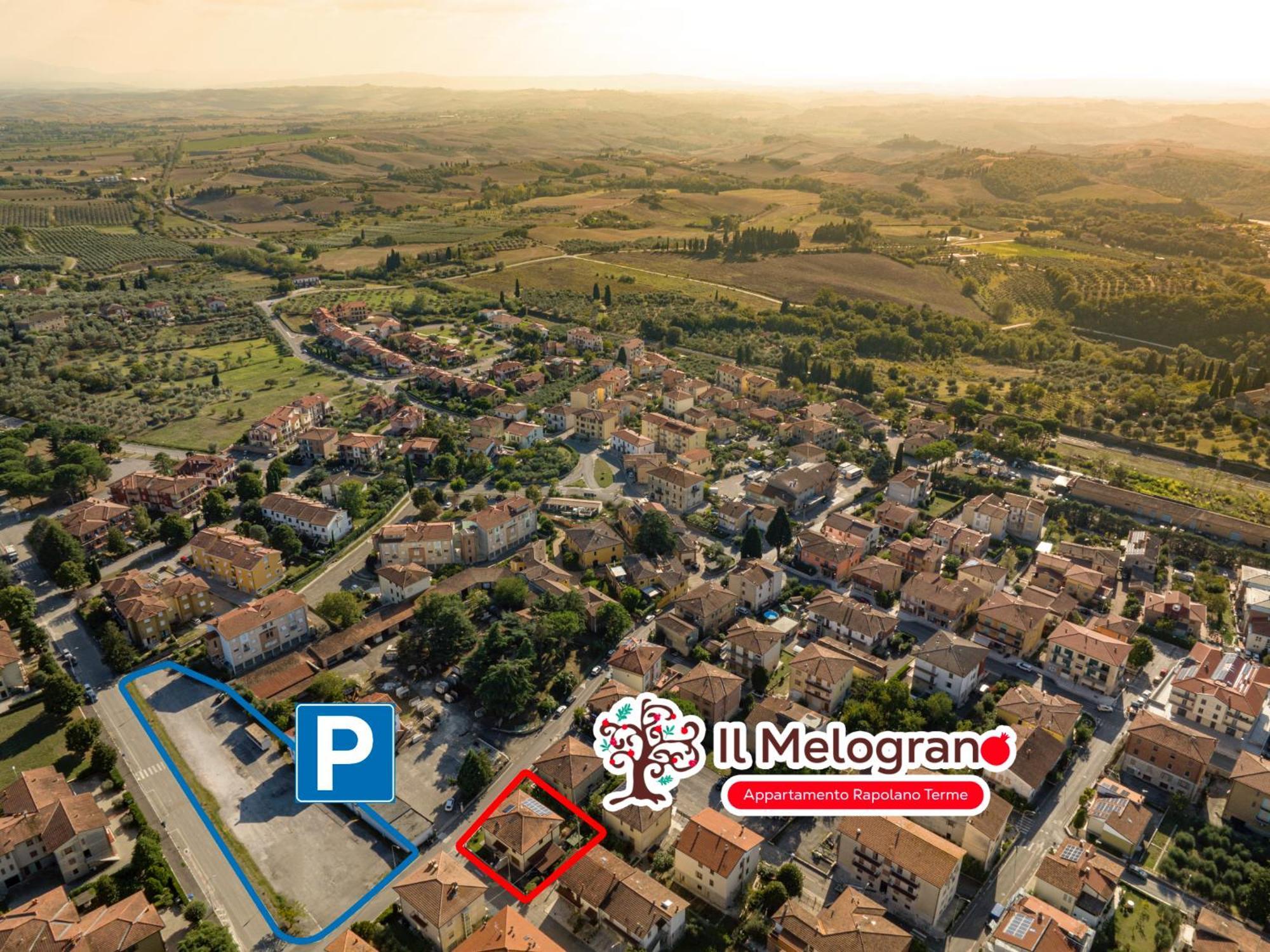 Appartamento Il Melograno Раполано-Терме Экстерьер фото